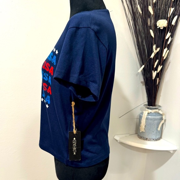 Love Dazed Junior XL, Patriotic July 4th with this "Party in the USA" Shirt - Picture 4 of 10